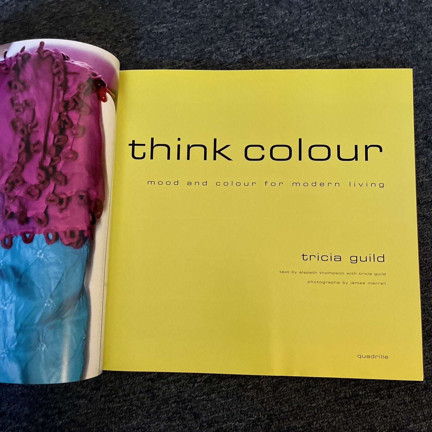 Think Colour: Mood and Colour for Modern Living - Tricia Guild, Elspeth Thompson