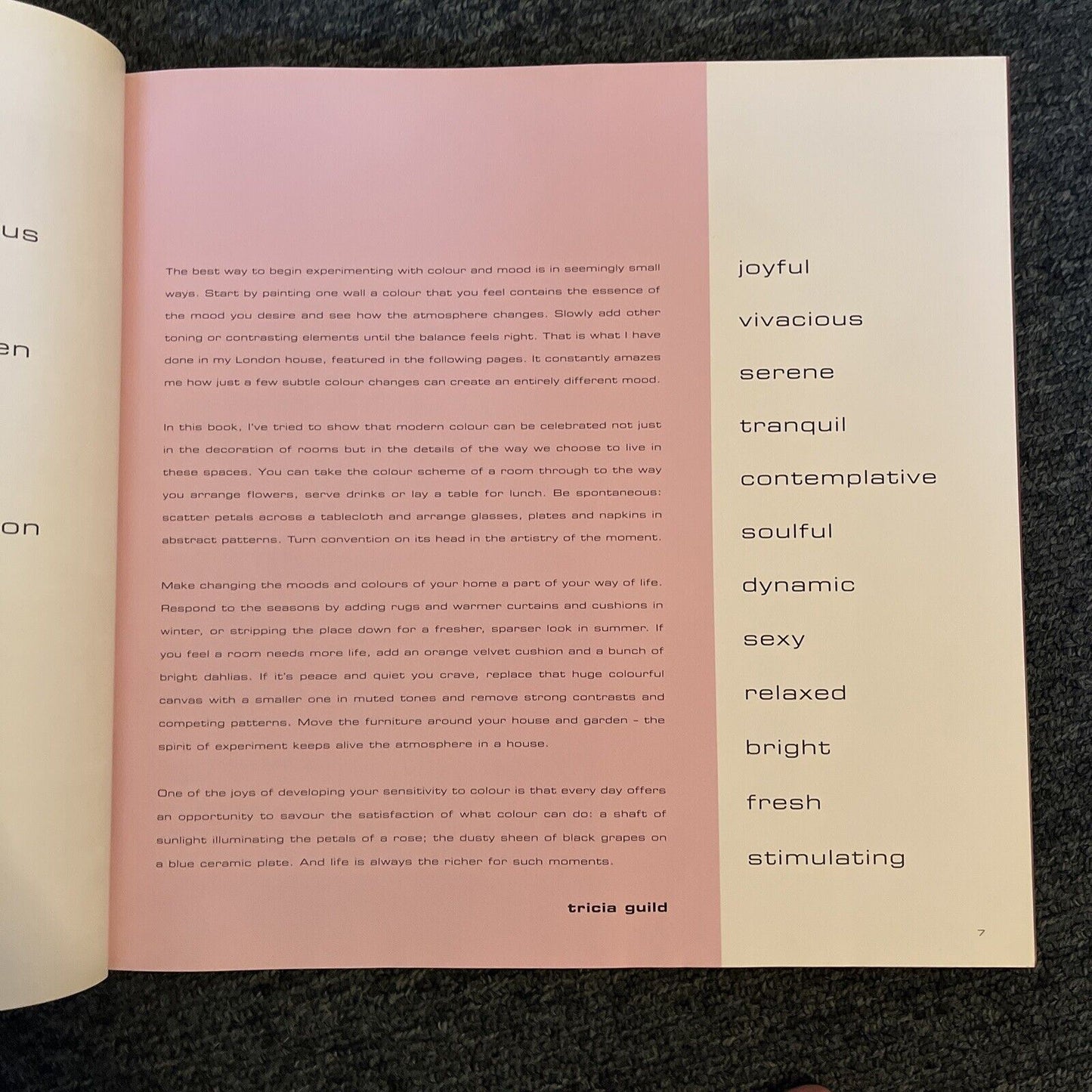 Think Colour: Mood and Colour for Modern Living - Tricia Guild, Elspeth Thompson