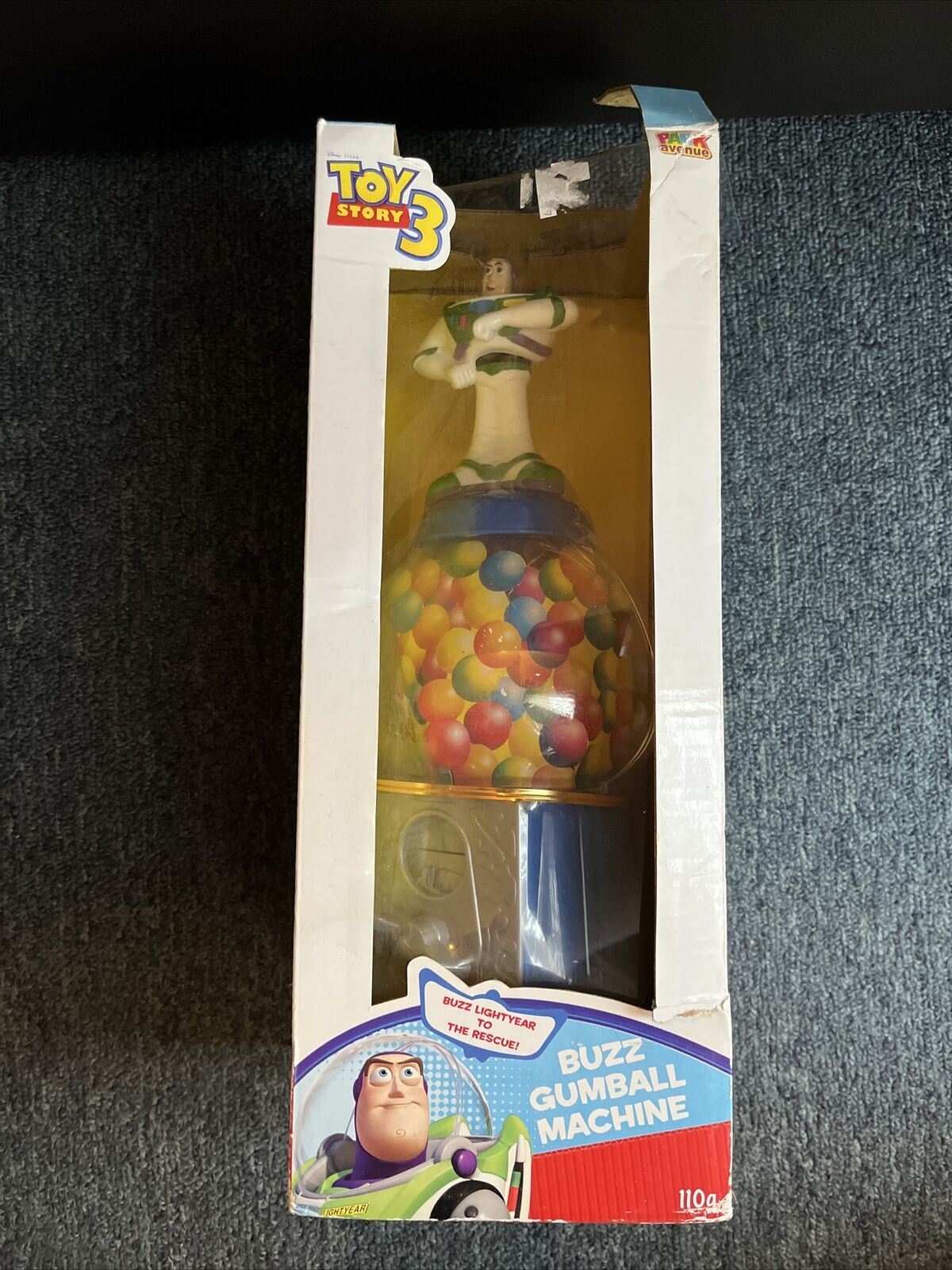 Disney Pixar Toy Story 3 Buzz Lightyear Gumball Machine NEW