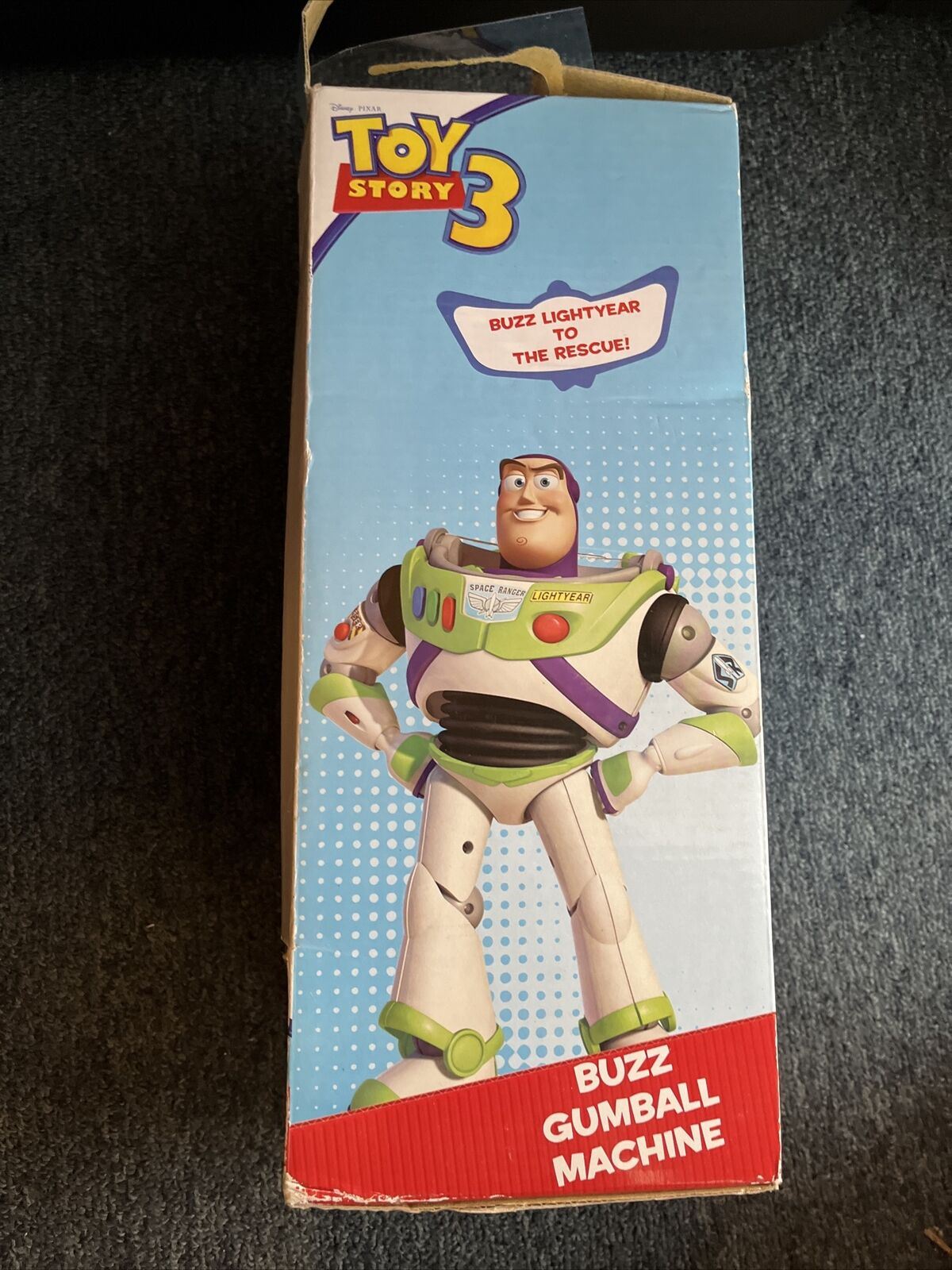Disney Pixar Toy Story 3 Buzz Lightyear Gumball Machine NEW