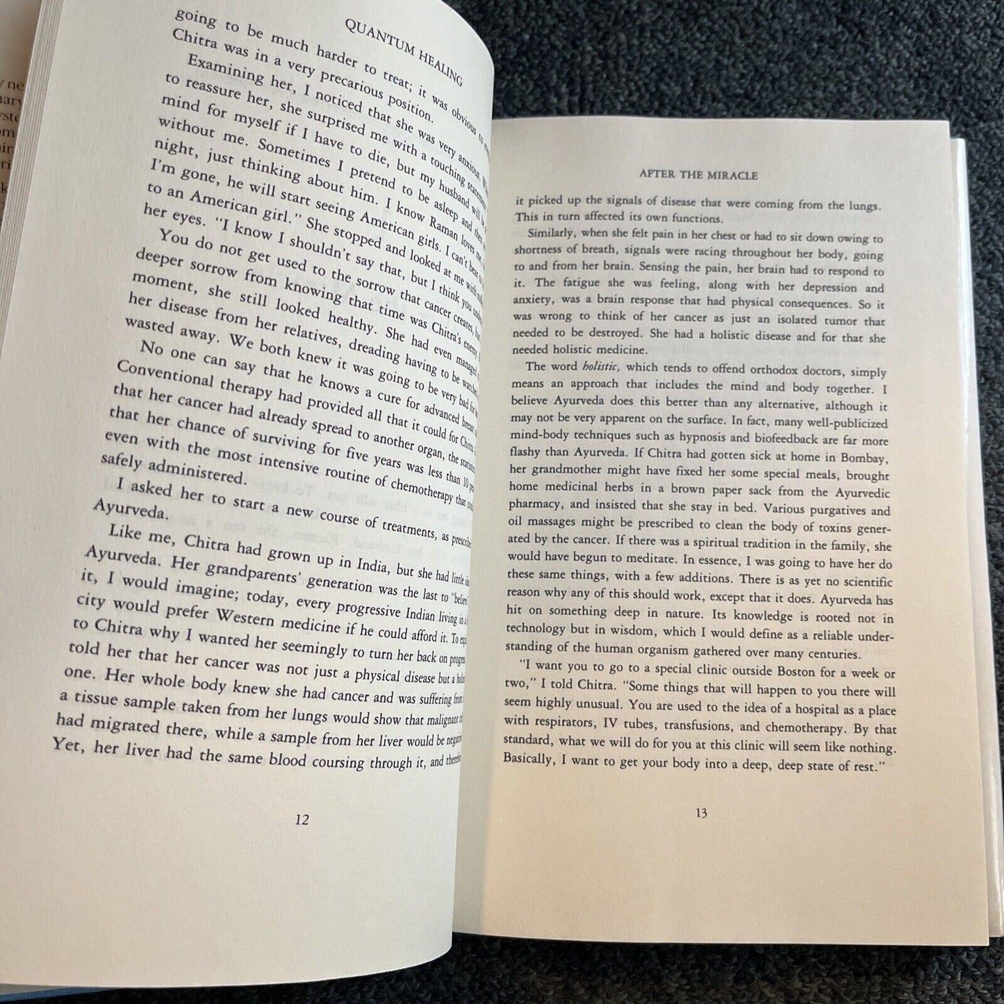 Quantum Healing: Exploring the Frontiers of Mind/Body Medicine by Deepak Chopra