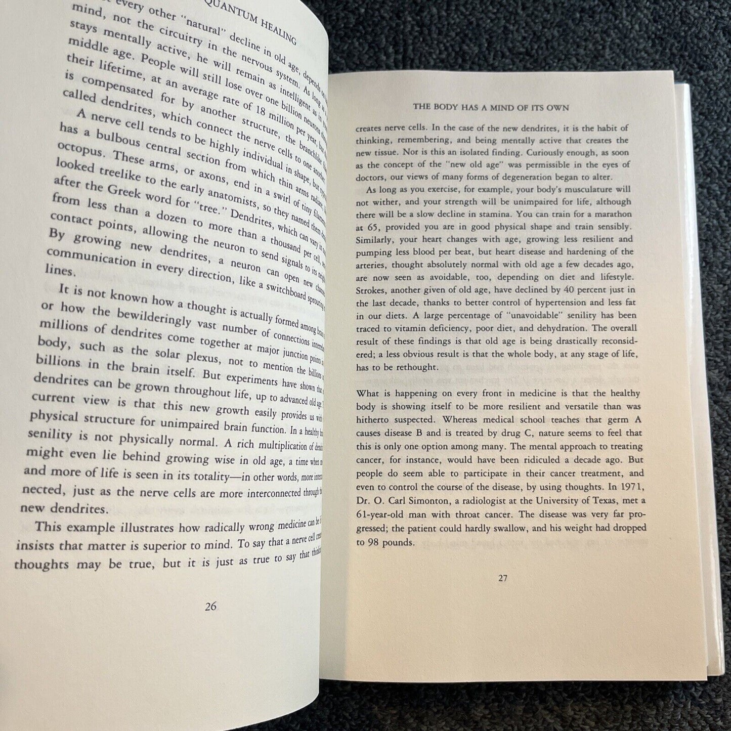 Quantum Healing: Exploring the Frontiers of Mind/Body Medicine by Deepak Chopra