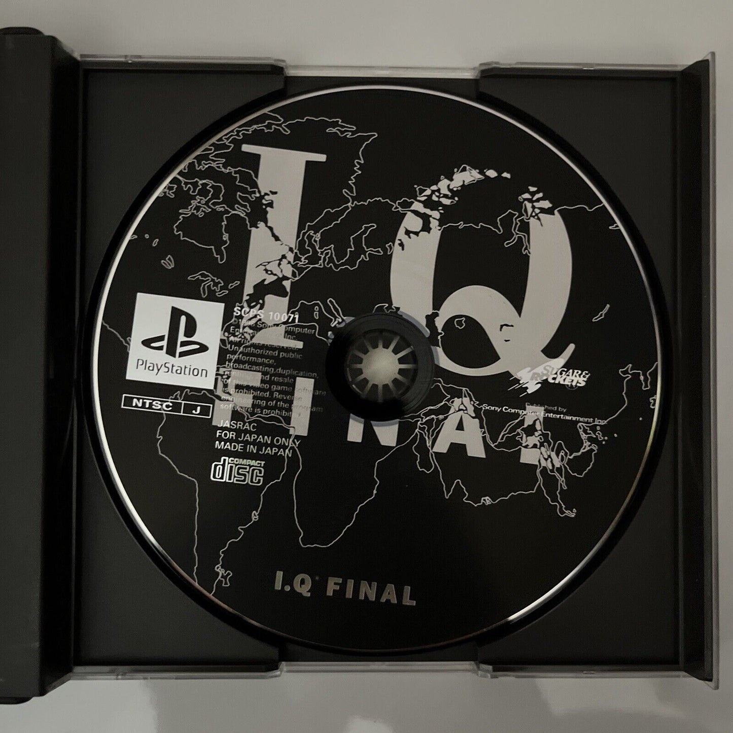 I.Q Final - Sony PlayStation PS1 NTSC-J JAPAN Puzzle 1998 Game