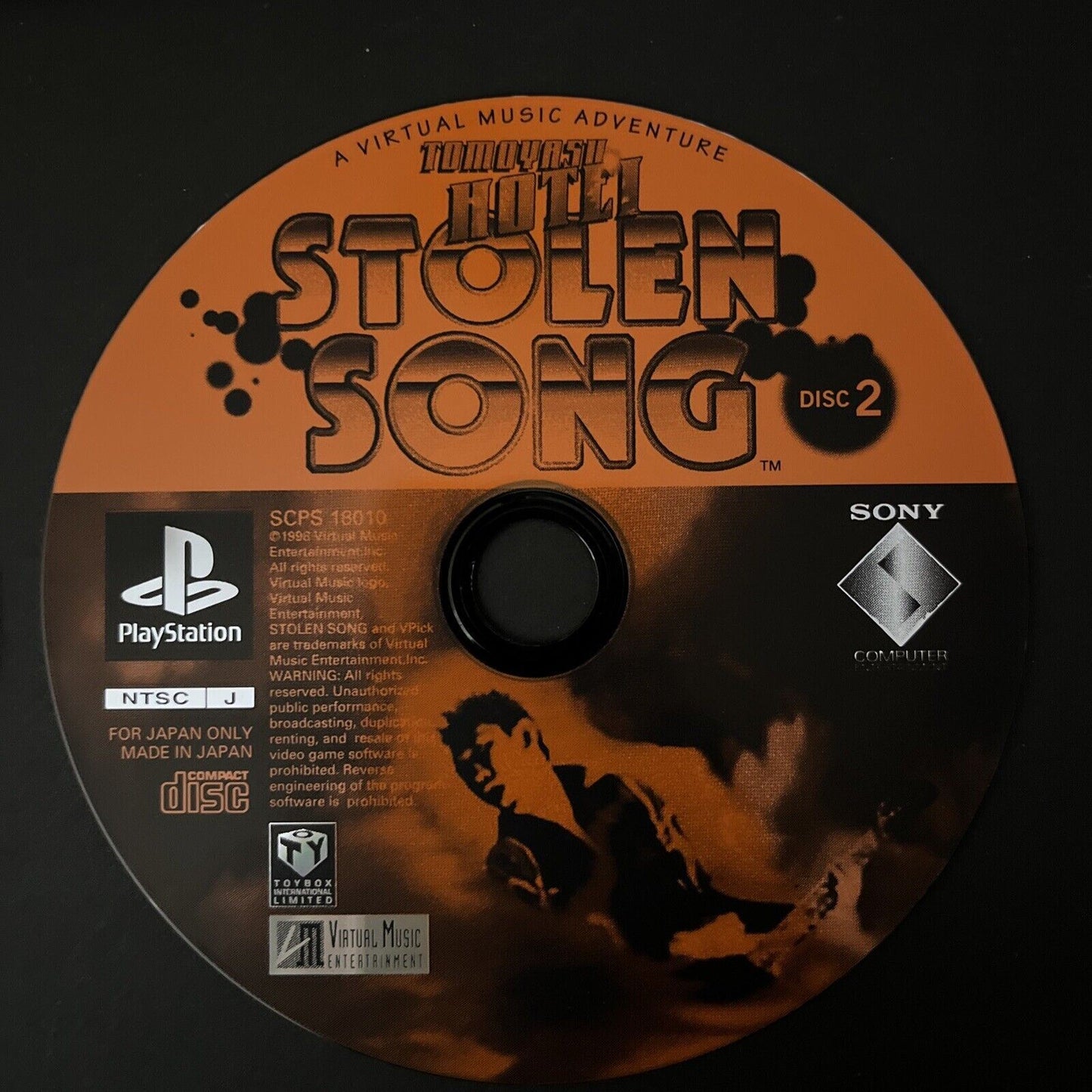 Stolen Song : A Virtual Music Adventure Limited Edition - PS1 NTSC-J JAPAN Game