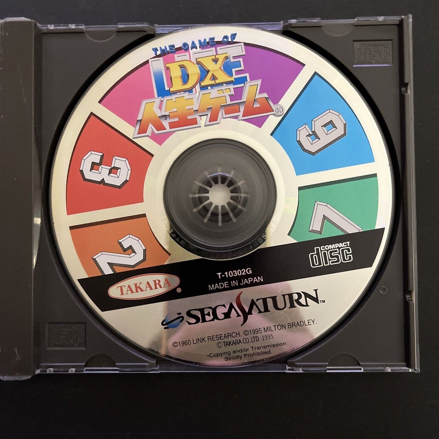 DX The Game of Life Jinsei Game - Sega Saturn NTSC-J JAPAN 1995 Game