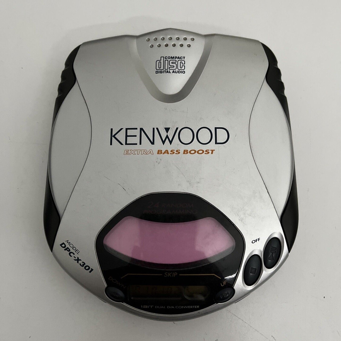 Kenwood Extra Bass Boost Portable CD Player DPC-X301 Working But Skips