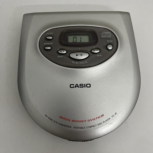 Casio Portable CD Player PZ-J6 with Bass Boost