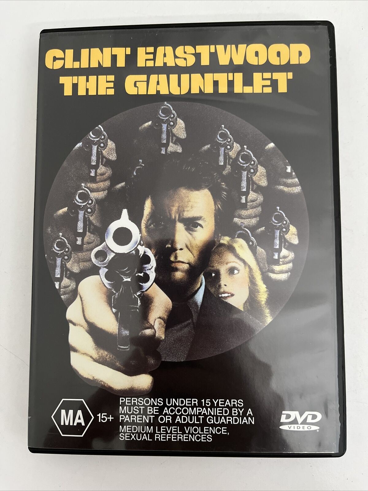 The Gauntlet (DVD, 1977) Clint Eastwood, Sondra Locke, Pat Hingle. Region 4 NEW