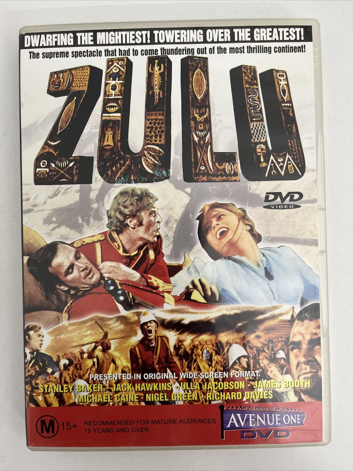 Zulu - Digitally Remastered (DVD, 1964) Michael Caine, Stanley Baker NEW Region4