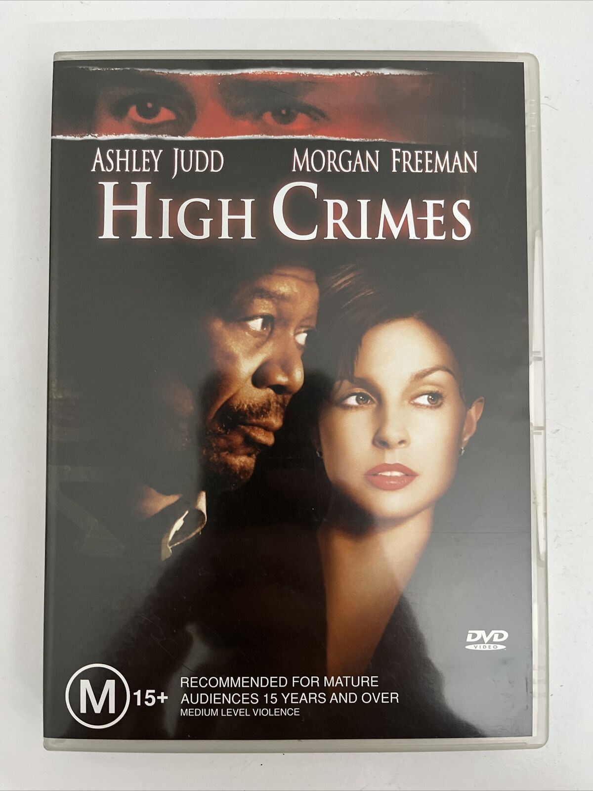 High Crimes (DVD, 2001) Ashley Judd, Morgan Freeman. Region 4 NEW