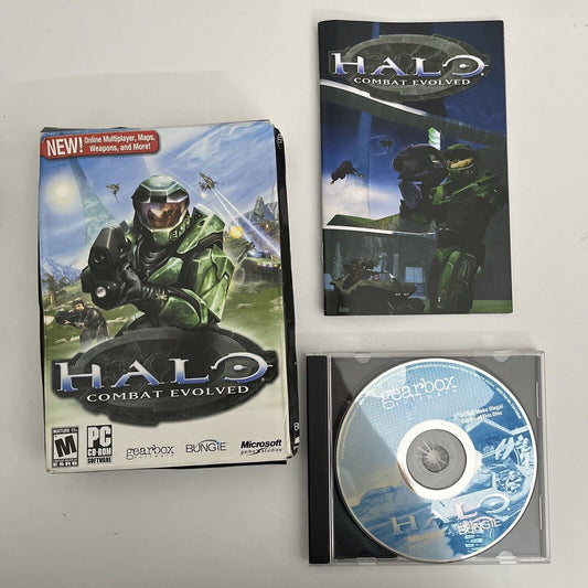 Halo Combat Evolved - PC Windows Game CD-ROM  Boxed with Manual