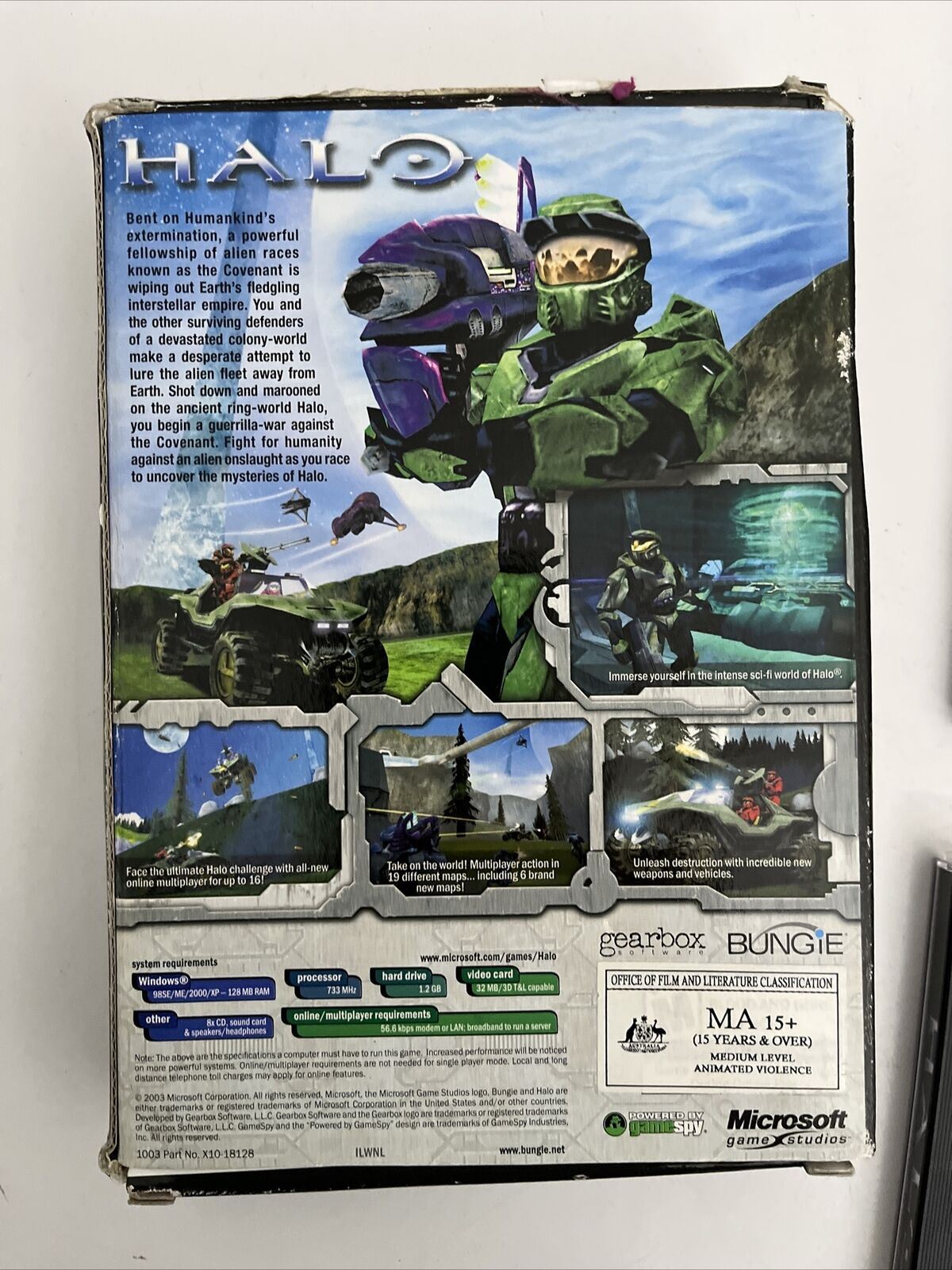 Halo Combat Evolved - PC Windows Game CD-ROM  Boxed with Manual