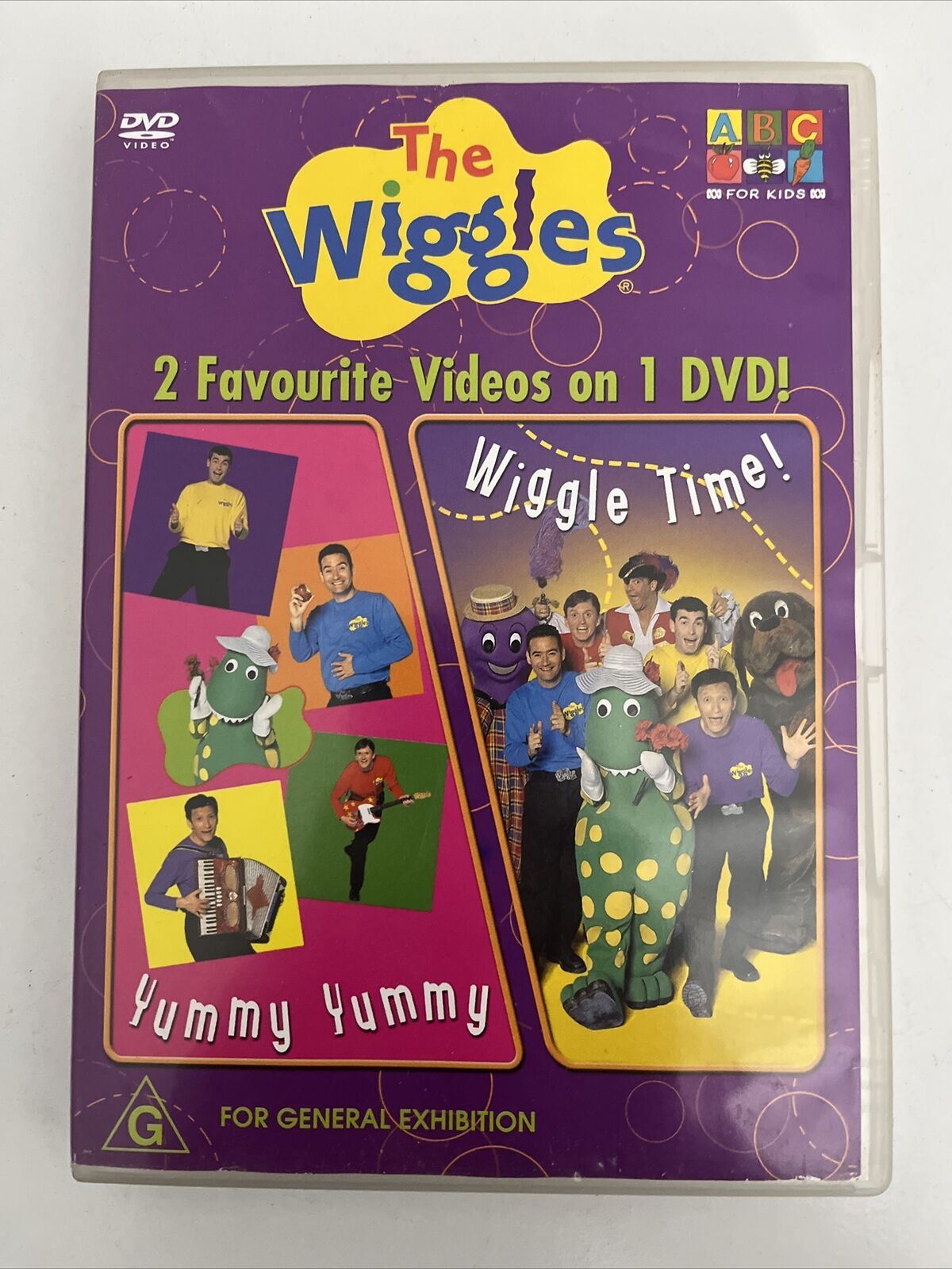 The Wiggles - Wiggle Time! / Yummy Yummy (DVD) Region 4