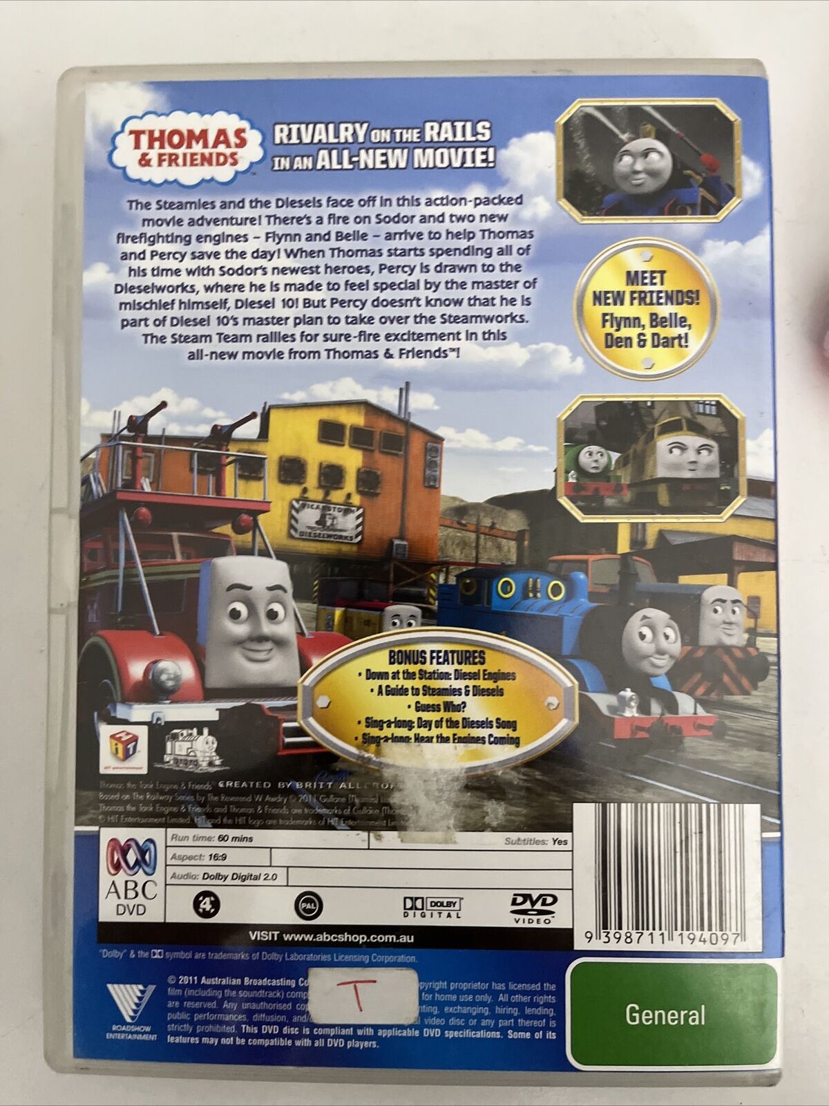 Thomas & Friends - Truck Loads Of Fun + Day Of The Diesel (DVD, 2-Disc ...