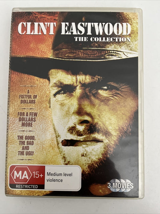 A Fistful of Dollars / For A Few Dollars More, The Good, The Bad & Ugly DVD NEW