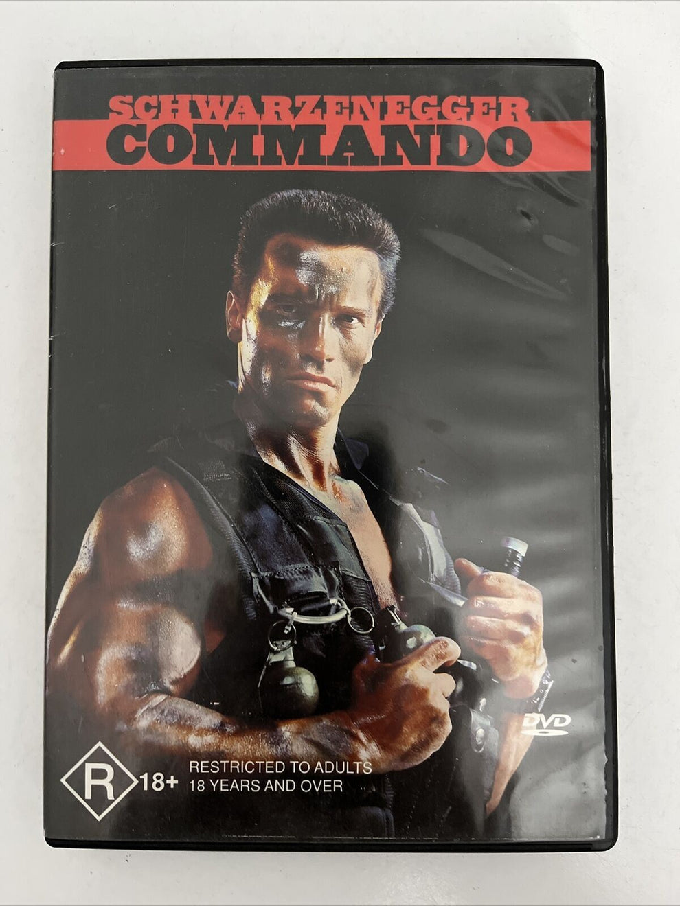 Commando (DVD, 1985) Arnold Schwarzenegger, Rae Dawn Chong. Region 4 ...