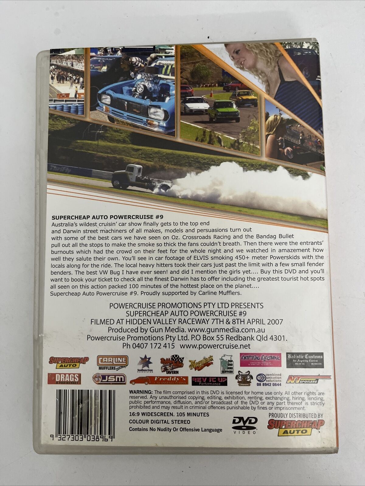 Super Cheap Auto Power Cruise 9 (DVD, 2007) All Regions
