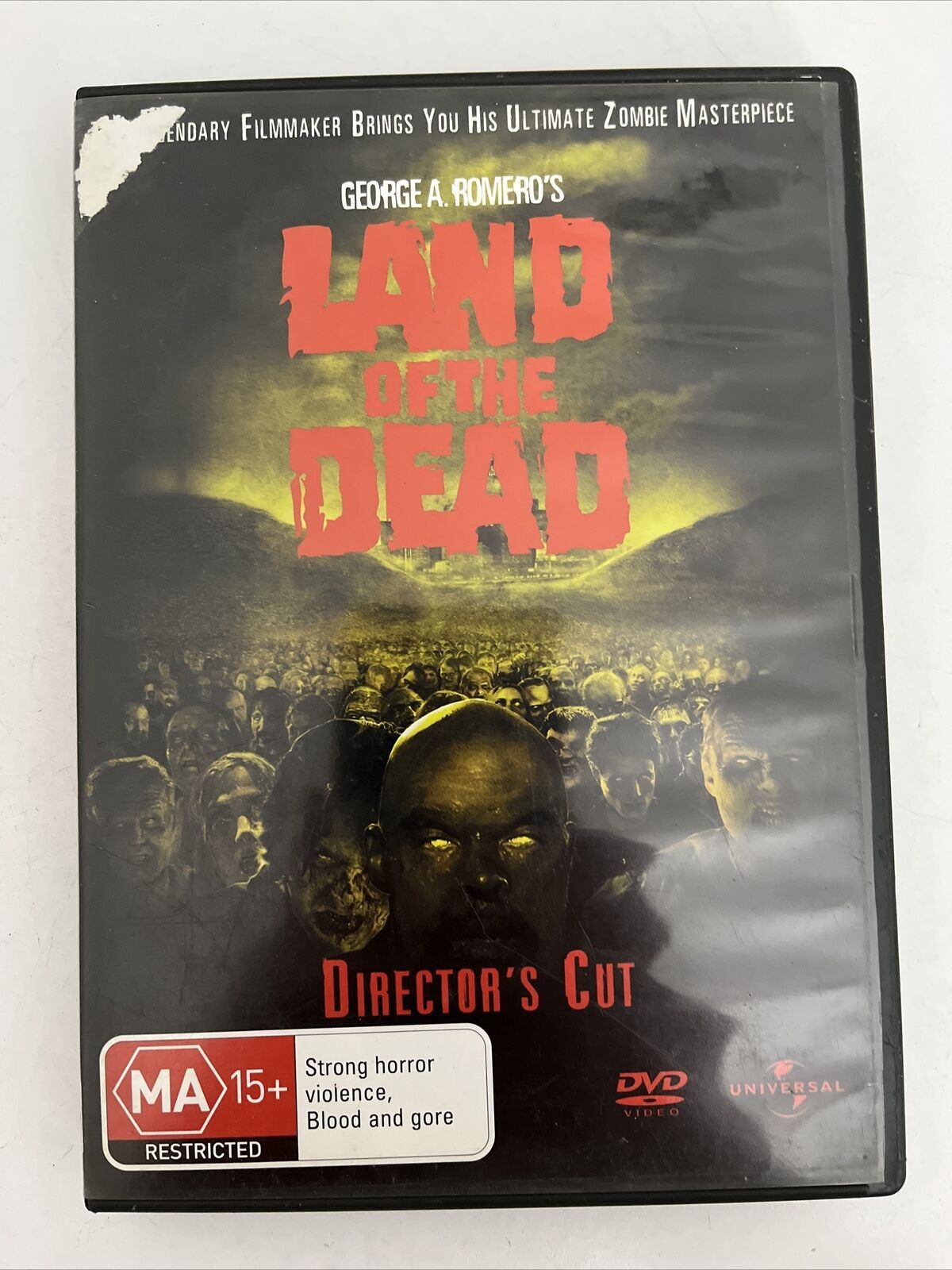 Land Of The Dead (DVD, 2005) Simon Baker, Dennis Hopper, John Leguizamo Region 4