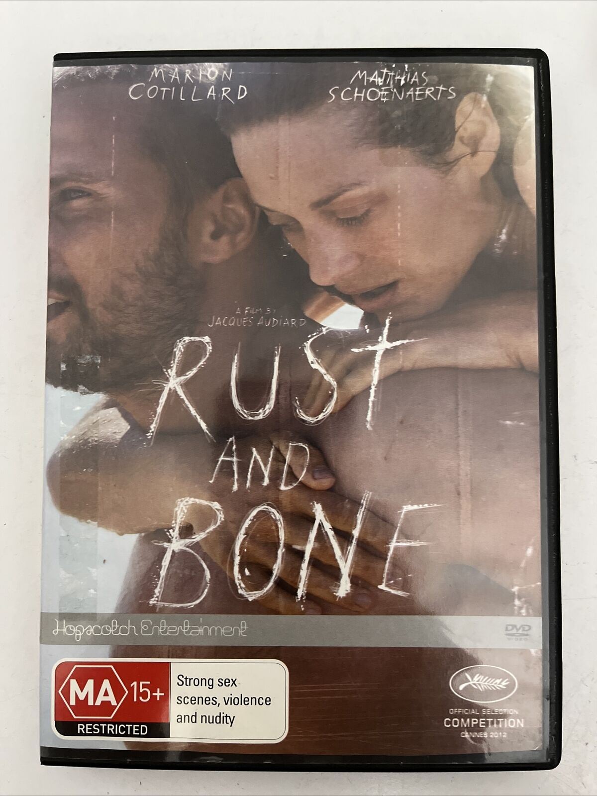 Rust And Bone (DVD, 2012) Marion Cotillard. French Film. Region 4