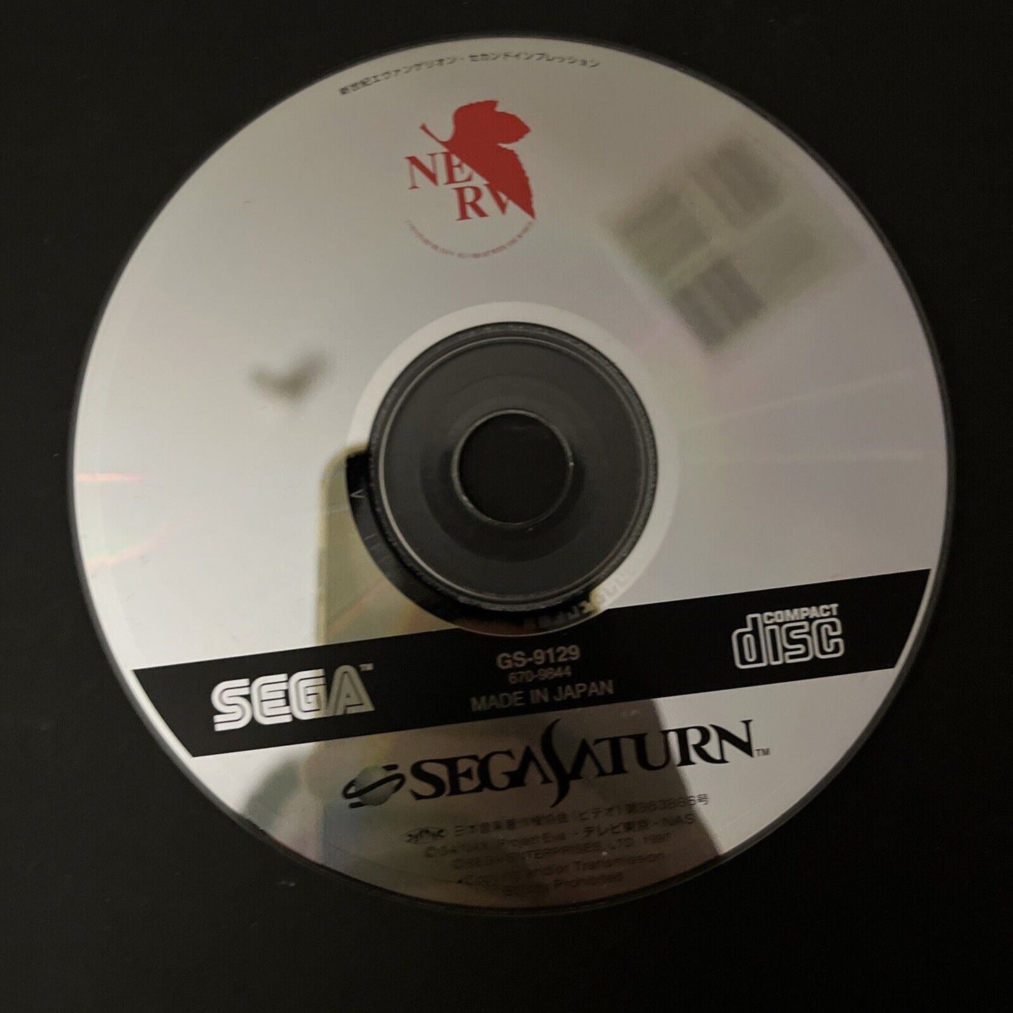 Neon Genesis Evangelion: 2nd Impression Sega Saturn NTSC-J JAPAN Game + Music CD