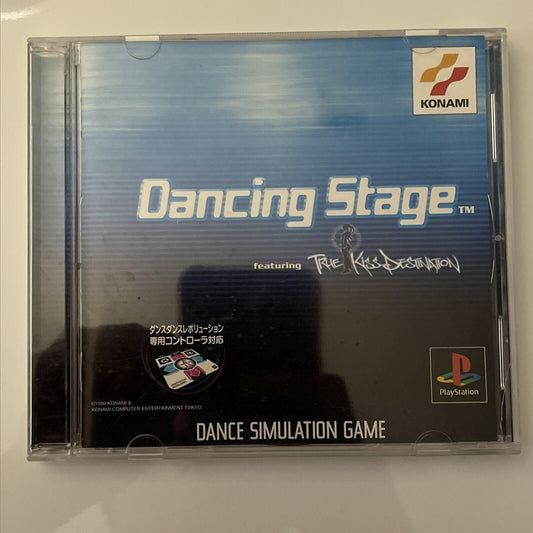 Dancing Stage featuring True Kiss Destination - PlayStation PS1 NTSC-J JAPAN