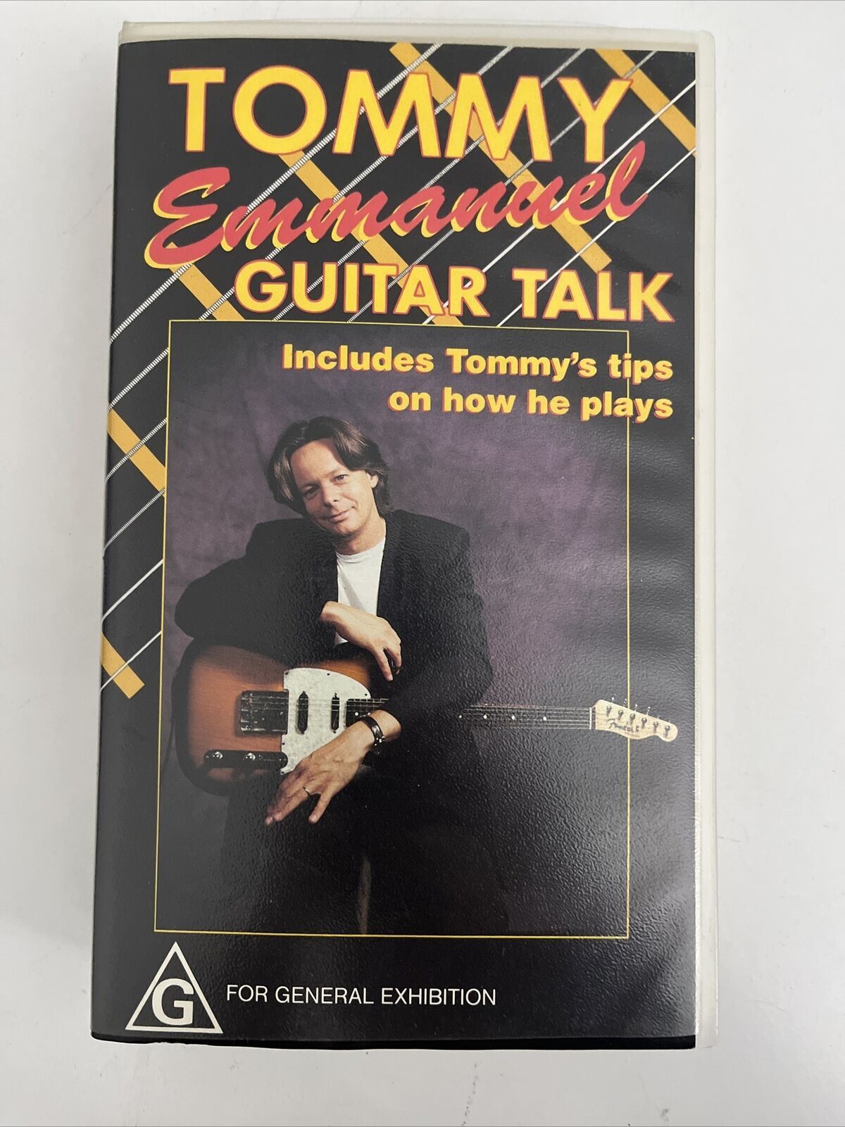 Tommy Emmanuel Guitar Talk VHS PAL