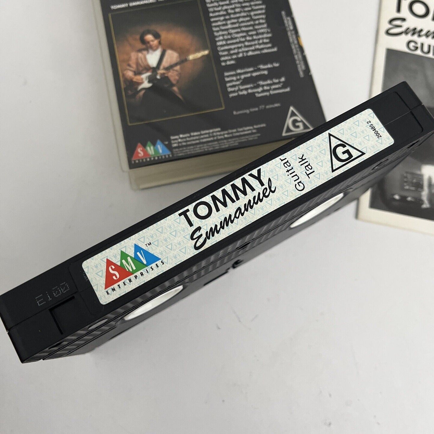 Tommy Emmanuel Guitar Talk VHS PAL
