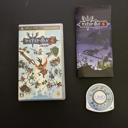 Patapon 3 - Sony PSP JAPAN Music & Adventure 2011 Game