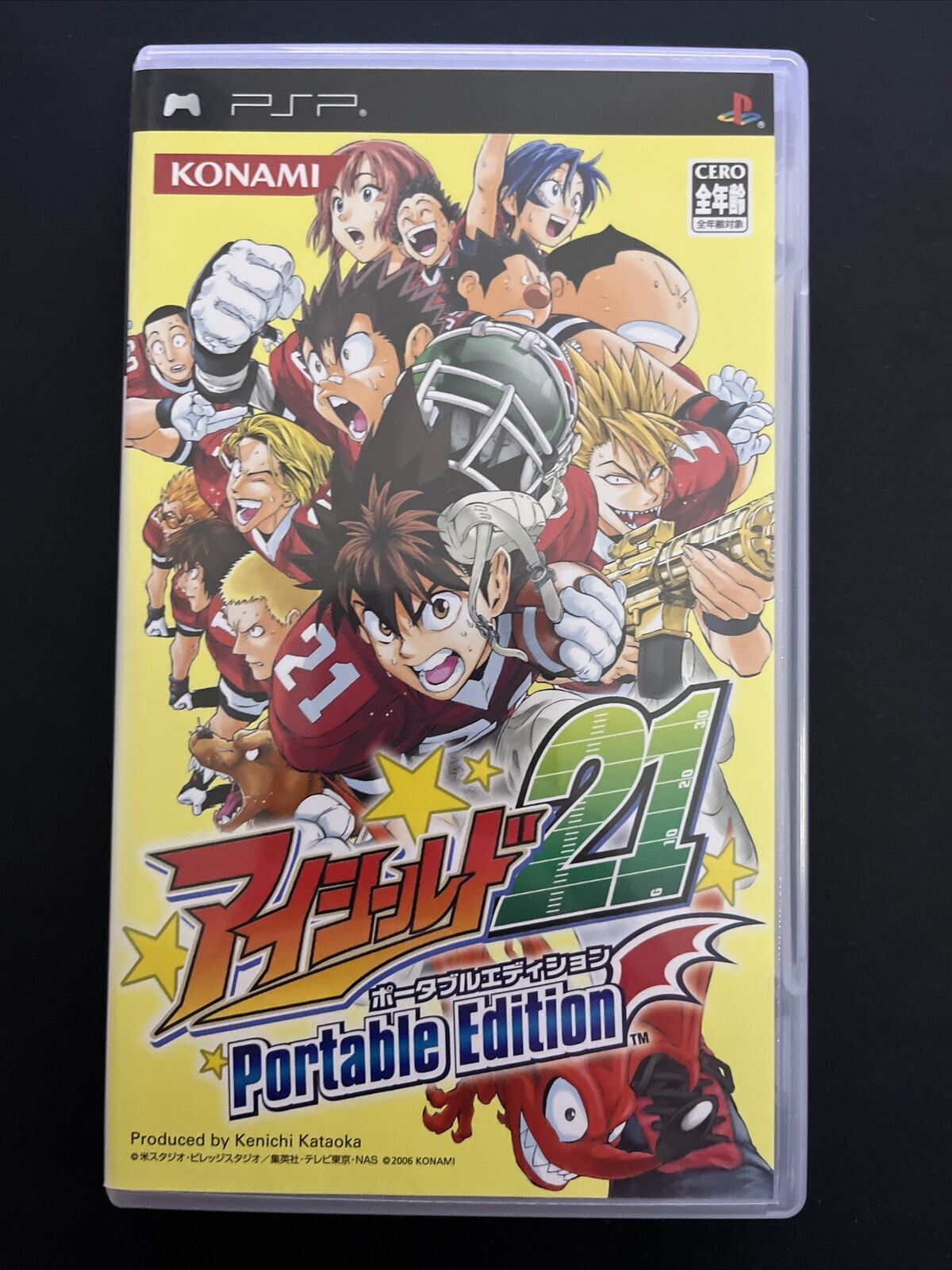 Eyeshield 21 Portable Edition - Sony PSP JAPAN Konami 2006 Game