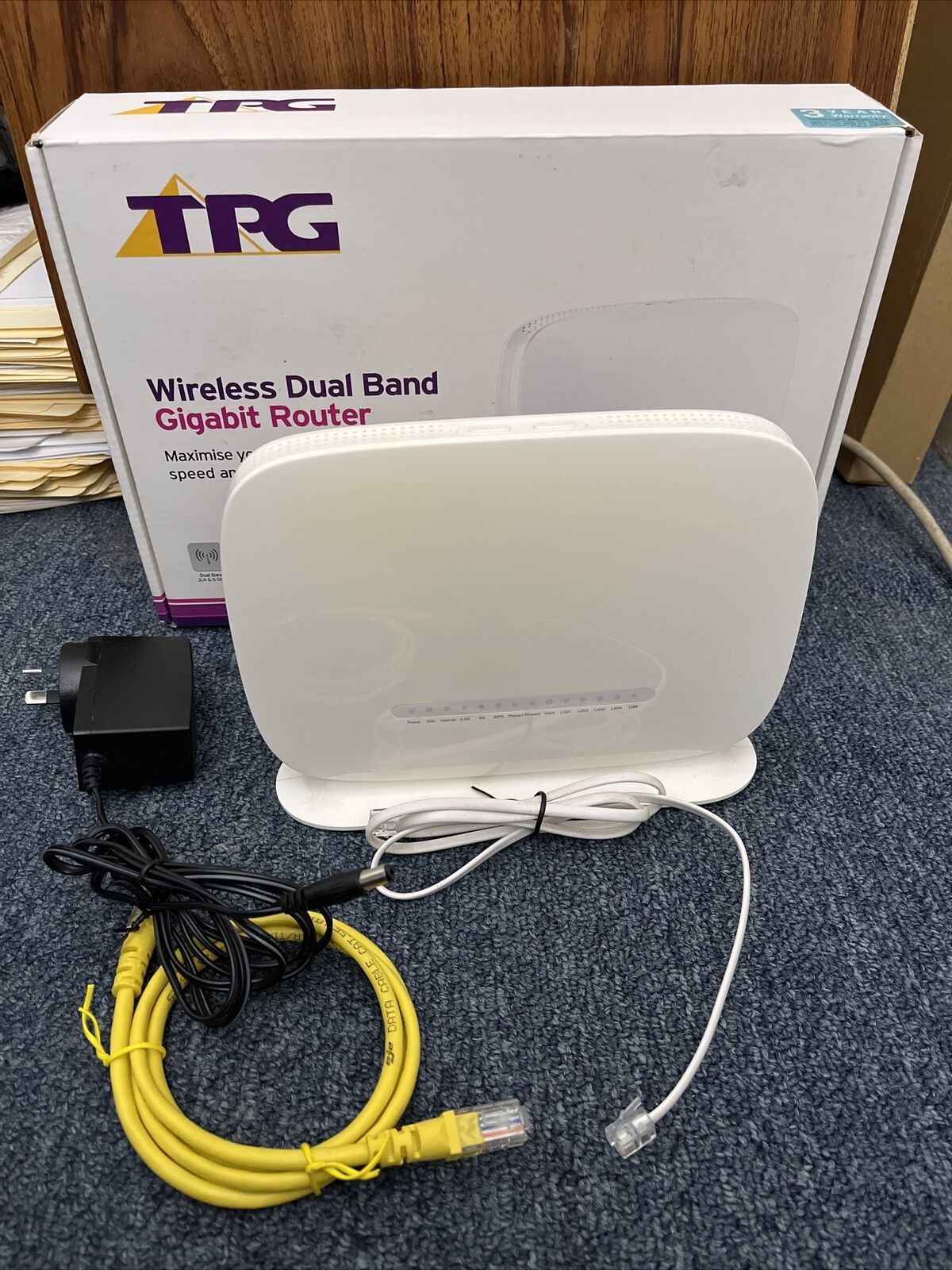 TP-LINK Archer VR1600V Wireless Dual Band Modem Router VoIP ADSL ...