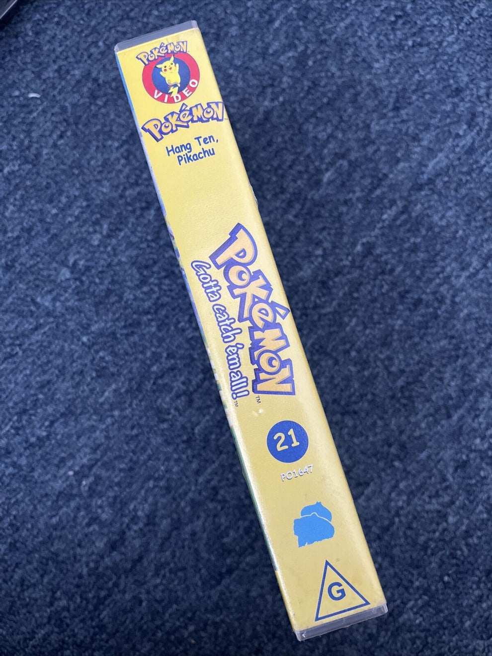 Pokemon - Hang Ten, Pikachu VHS PAL 1998 – Retro Unit