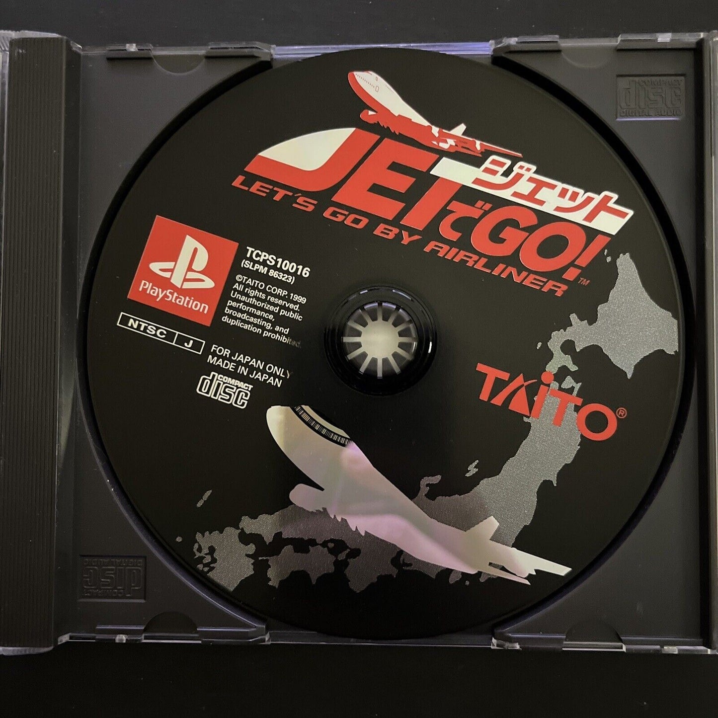 Jet de go! Let's go by Airliner - Sony PlayStation PS1 NTSC-J JAPAN Taito Game