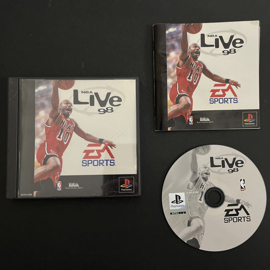 NBA Live 98 - Sony PlayStation PS1 NTSC-J JAPAN EA SPORTS Basketball 1998 Game