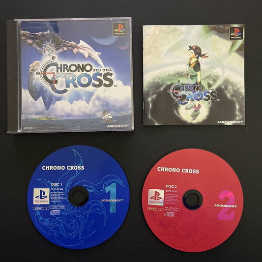 Chrono Cross - Sony PlayStation PS1 NTSC-J JAPAN Squaresoft 1999 RPG Game