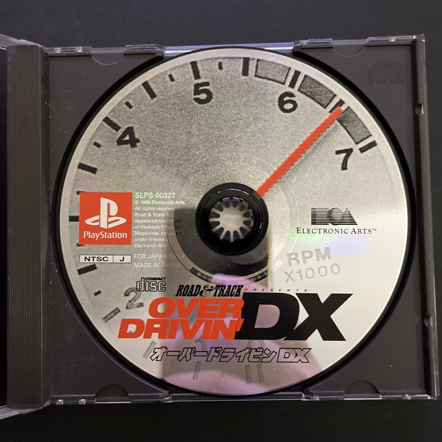 Road & Tracks Presents Over Drivin' DX - Sony PlayStation PS1 NTSC-J JAPAN Game