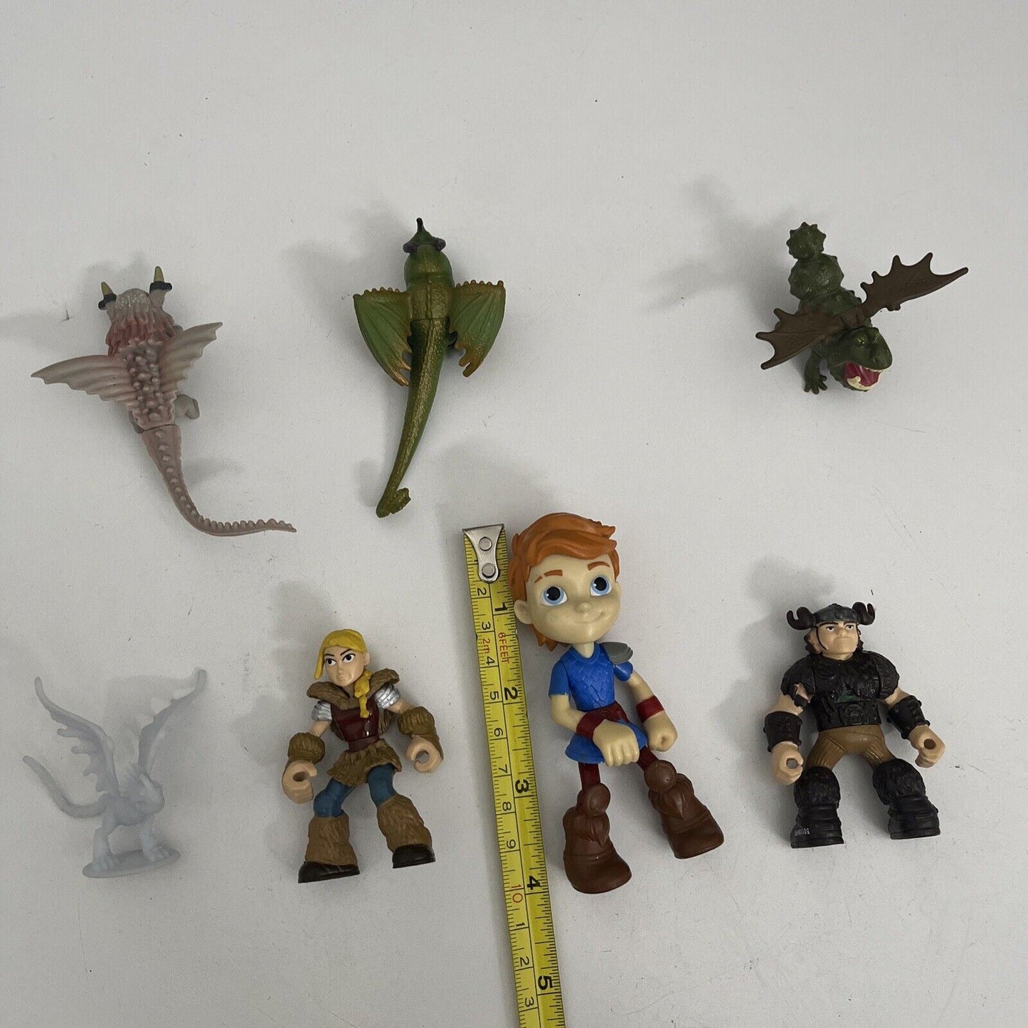 7x Dreamworks Dragon Rescue Riders How To Train Your Dragon Action Figure