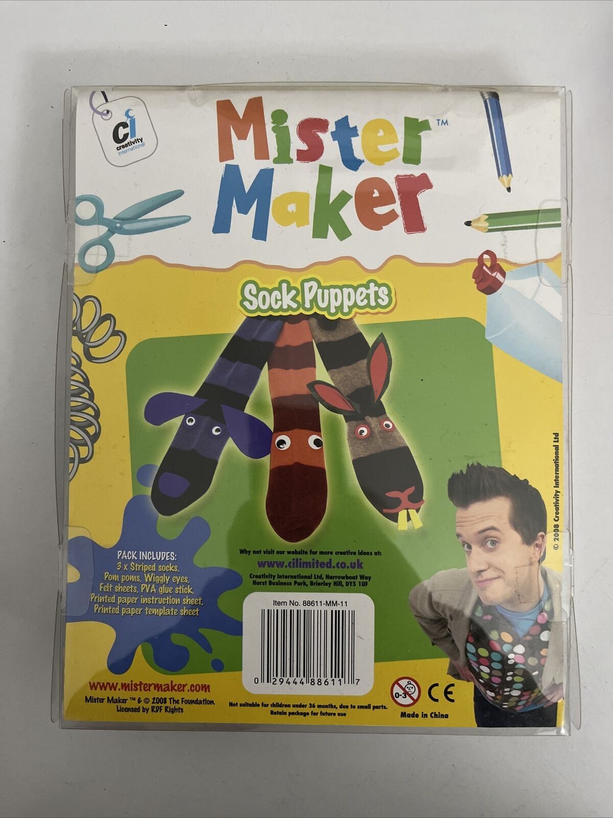 Master Puppet Maker Official Mister Maker Sock Puppets – Retro Unit