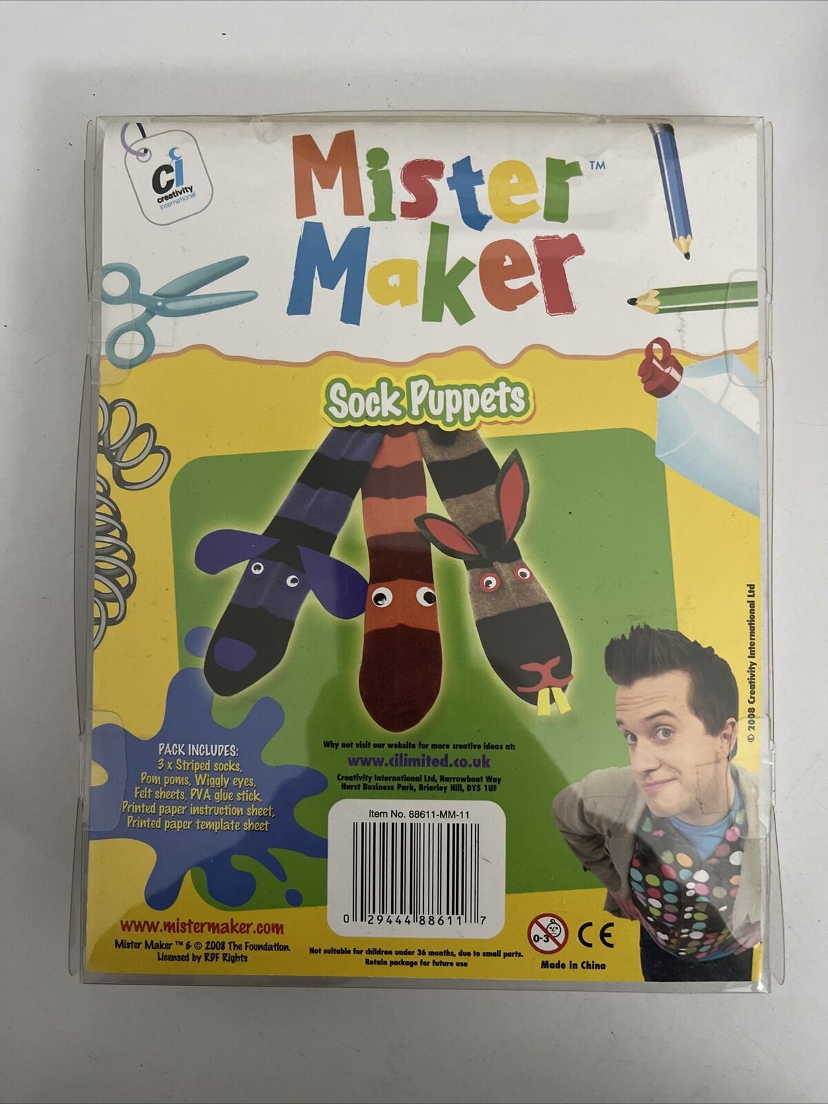 Official Mister Maker Sock Puppets