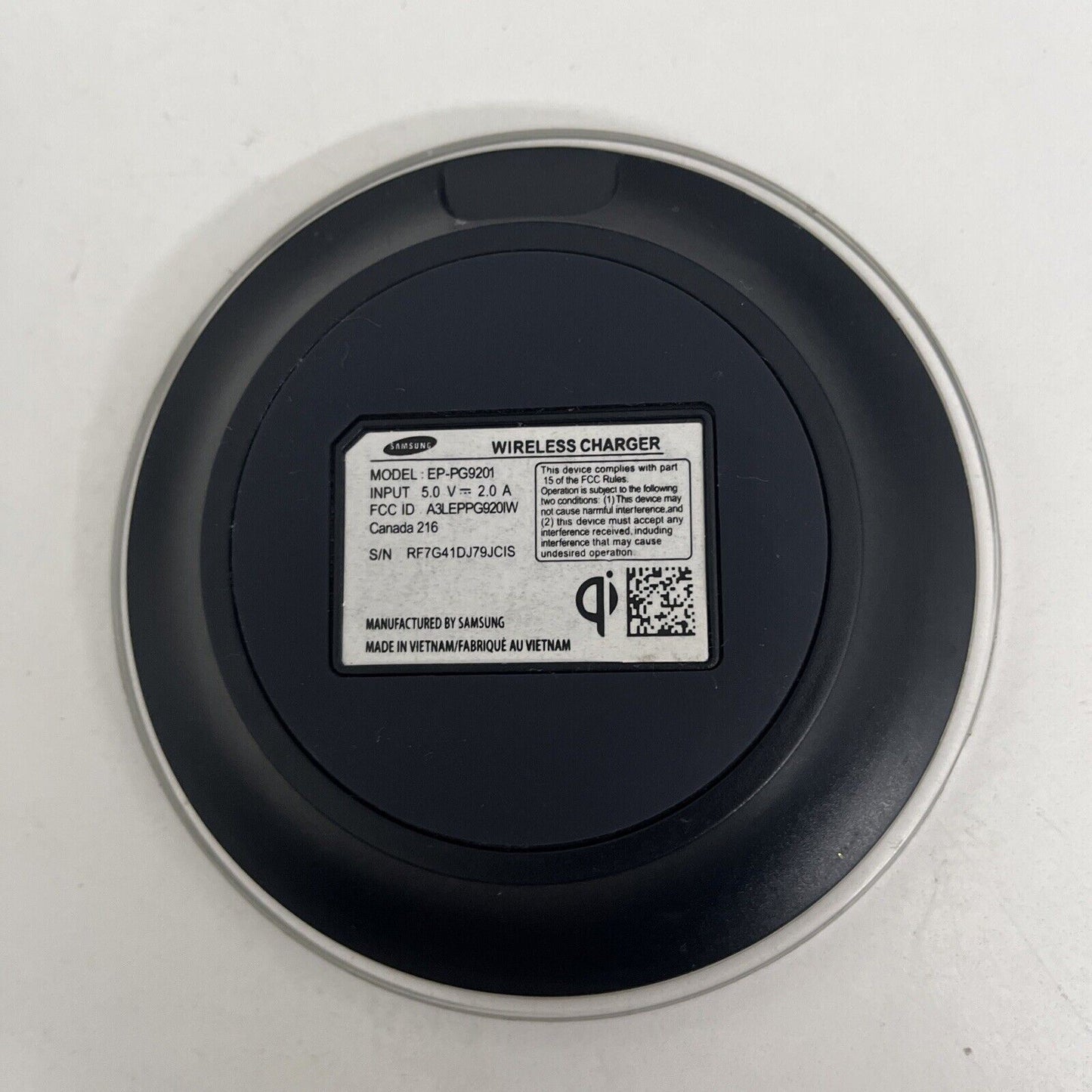 Genuine Samsung Wireless Charger EP-PG9201 QI Wireless Compatible