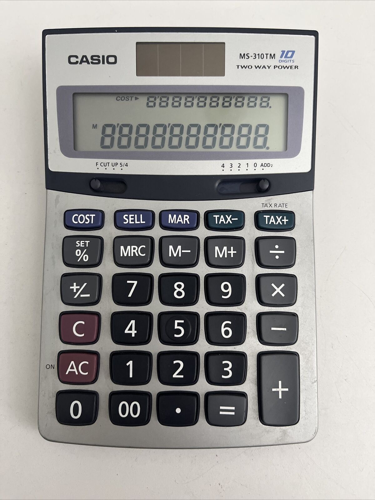 Casio MS-310TM Business Calculator Solar Powered
