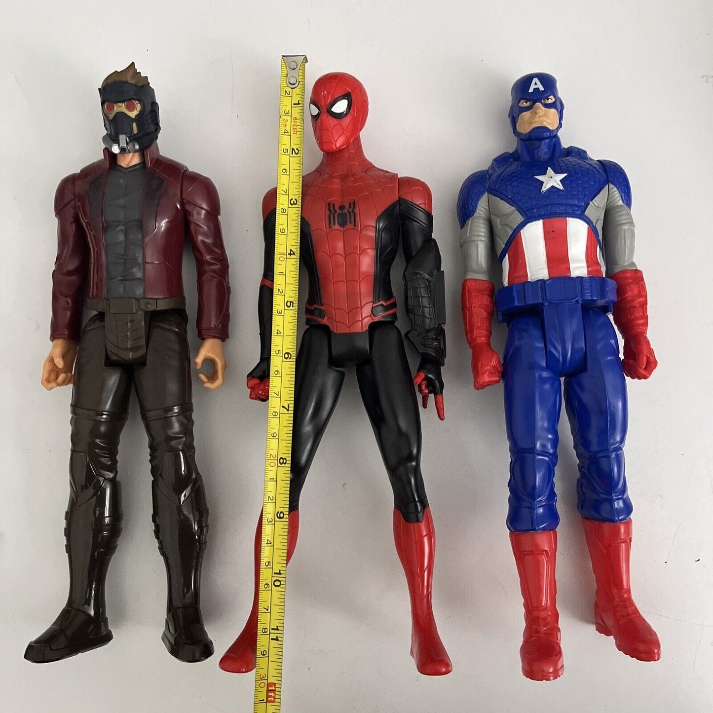 Marvel Avengers Star Lord Spiderman Captain America Action Figure 29cm Hasbro