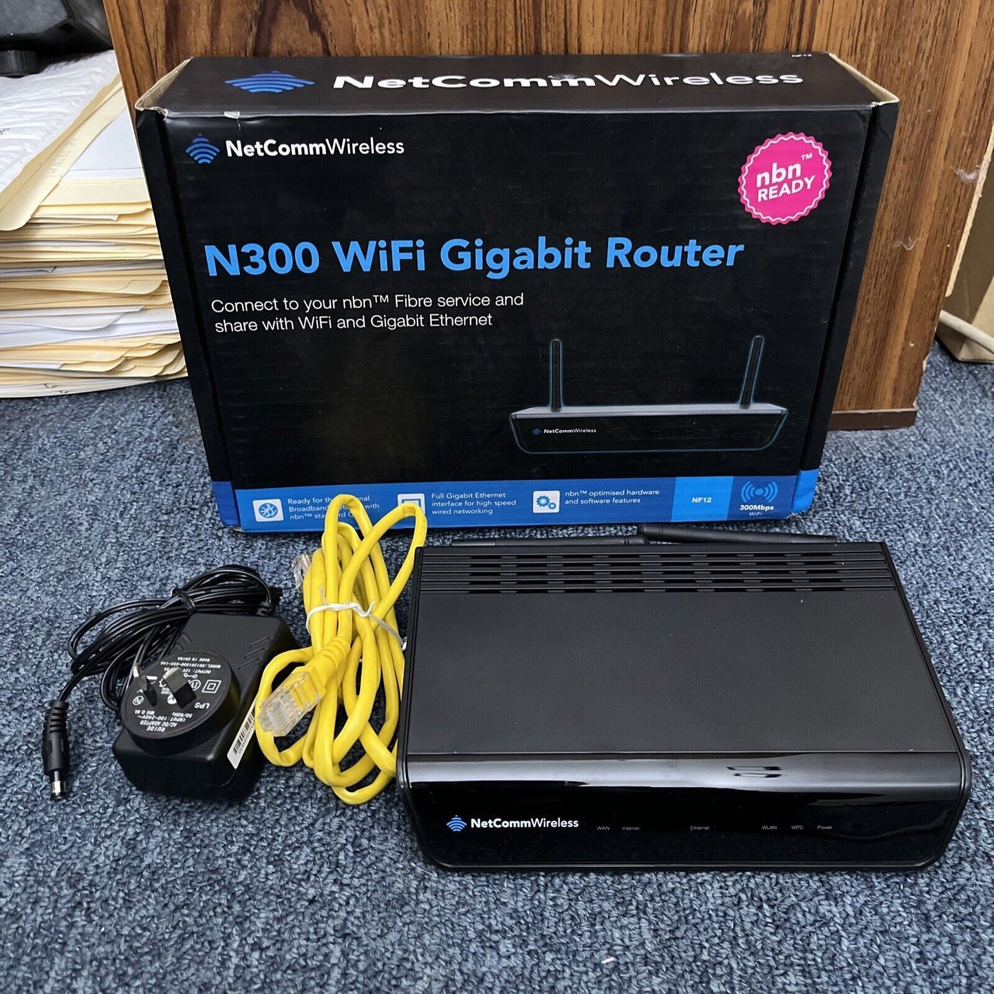 Netcomm Wireless N300 WiFi Gigabit Router NBN Ready