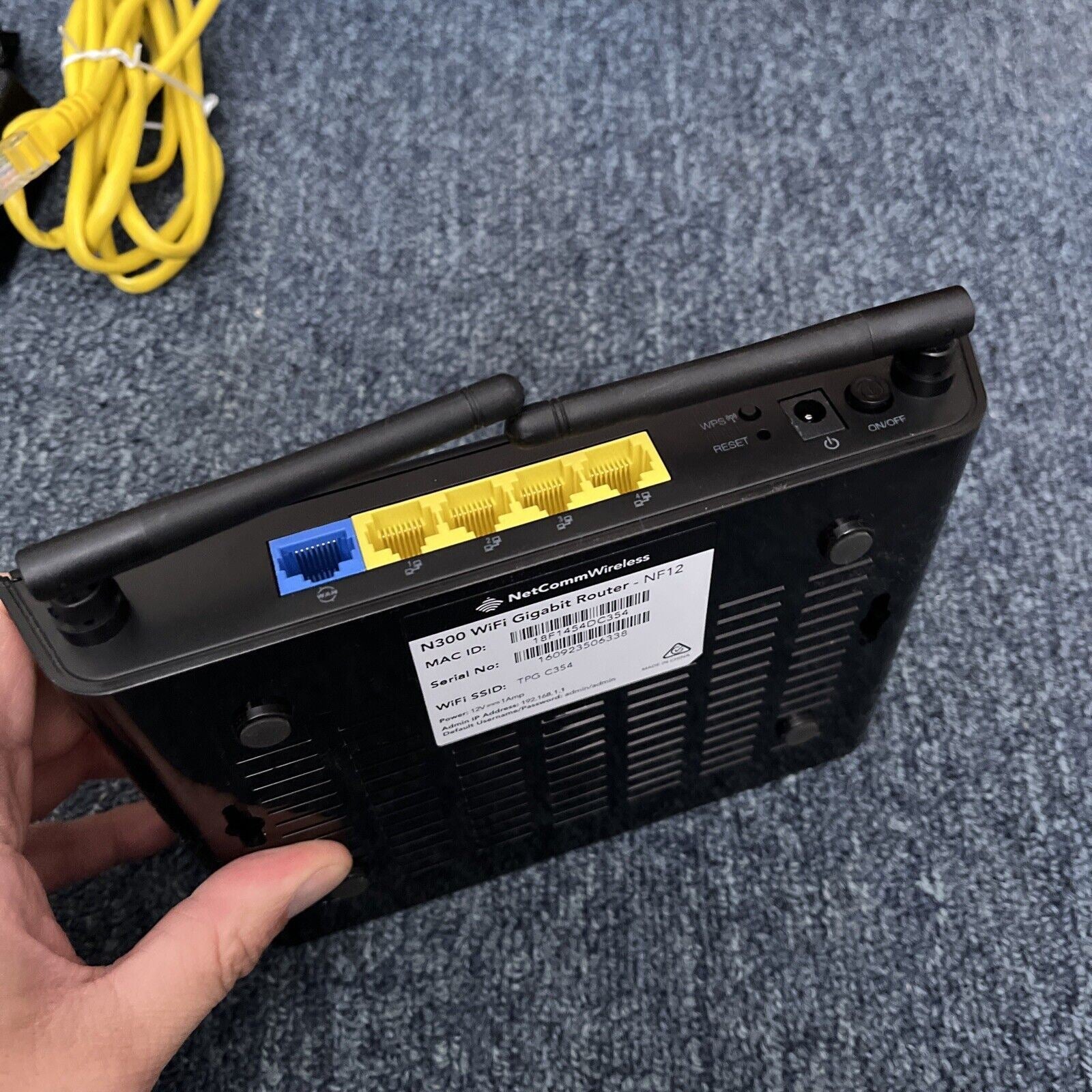 Netcomm Wireless N300 WiFi Gigabit Router NBN Ready – Retro Unit