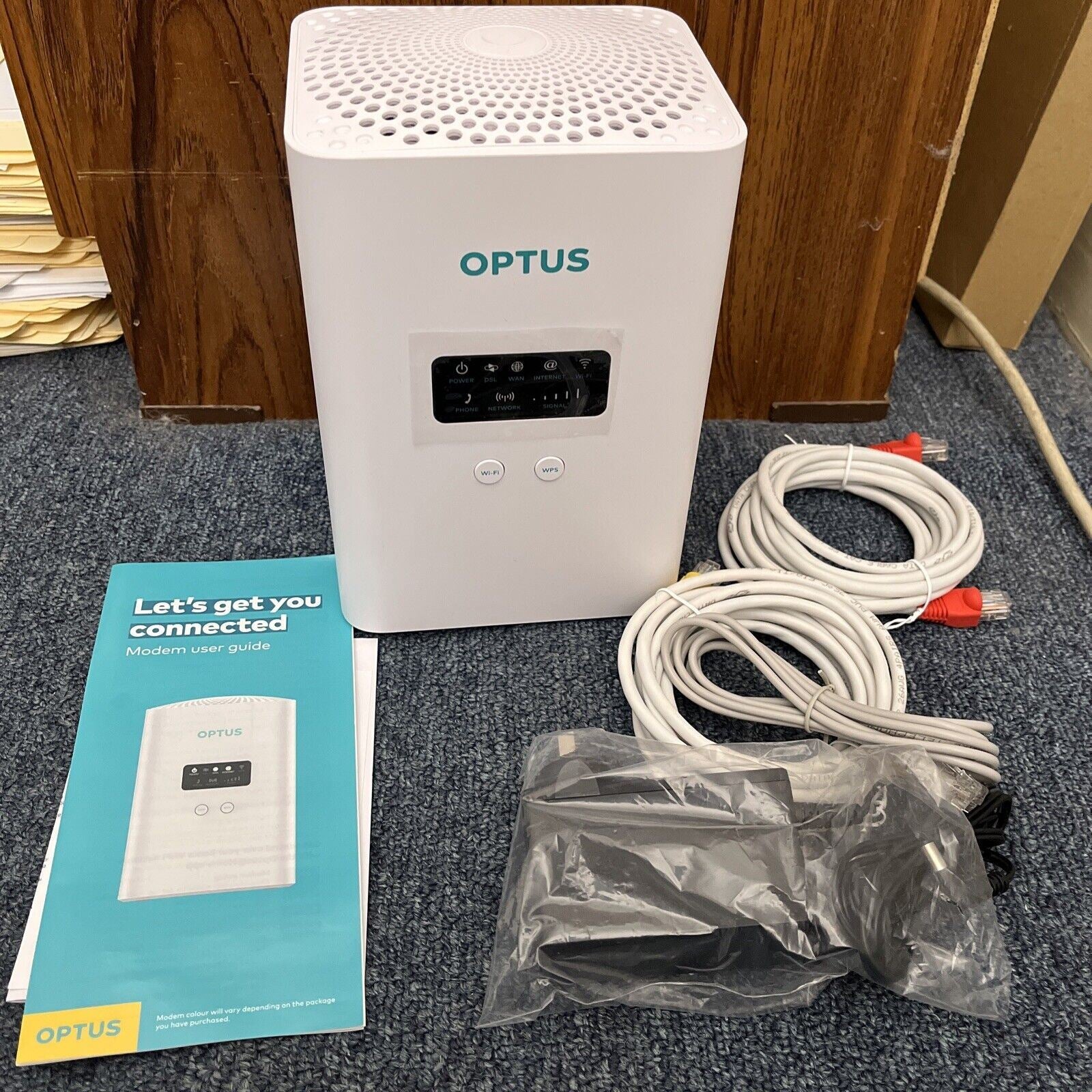 Optus Sagemcom Gateway Fast 5366 LTE 4G Backup WIFI Router – Retro Unit