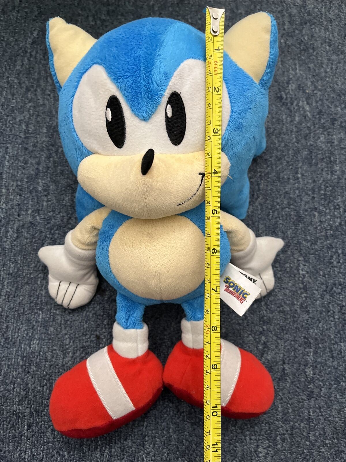 Genuine Sonic the Hedgehog Plush Toy Tomy 30cm 12inch