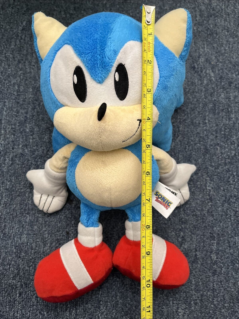 Genuine Sonic the Hedgehog Plush Toy Tomy 30cm 12inch – Retro Unit