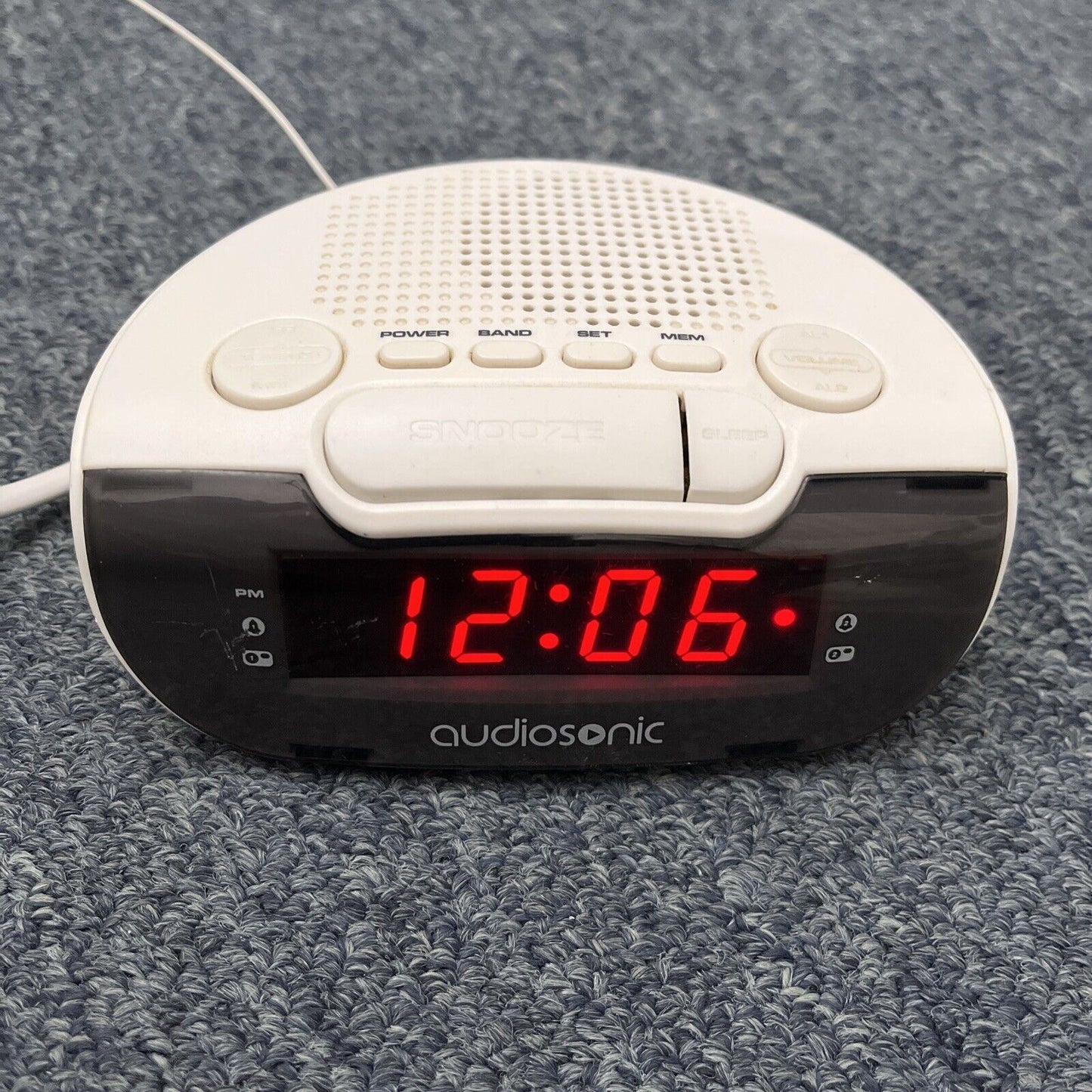 Audiosonic CR-06PL Digital Clock Alarm Radio