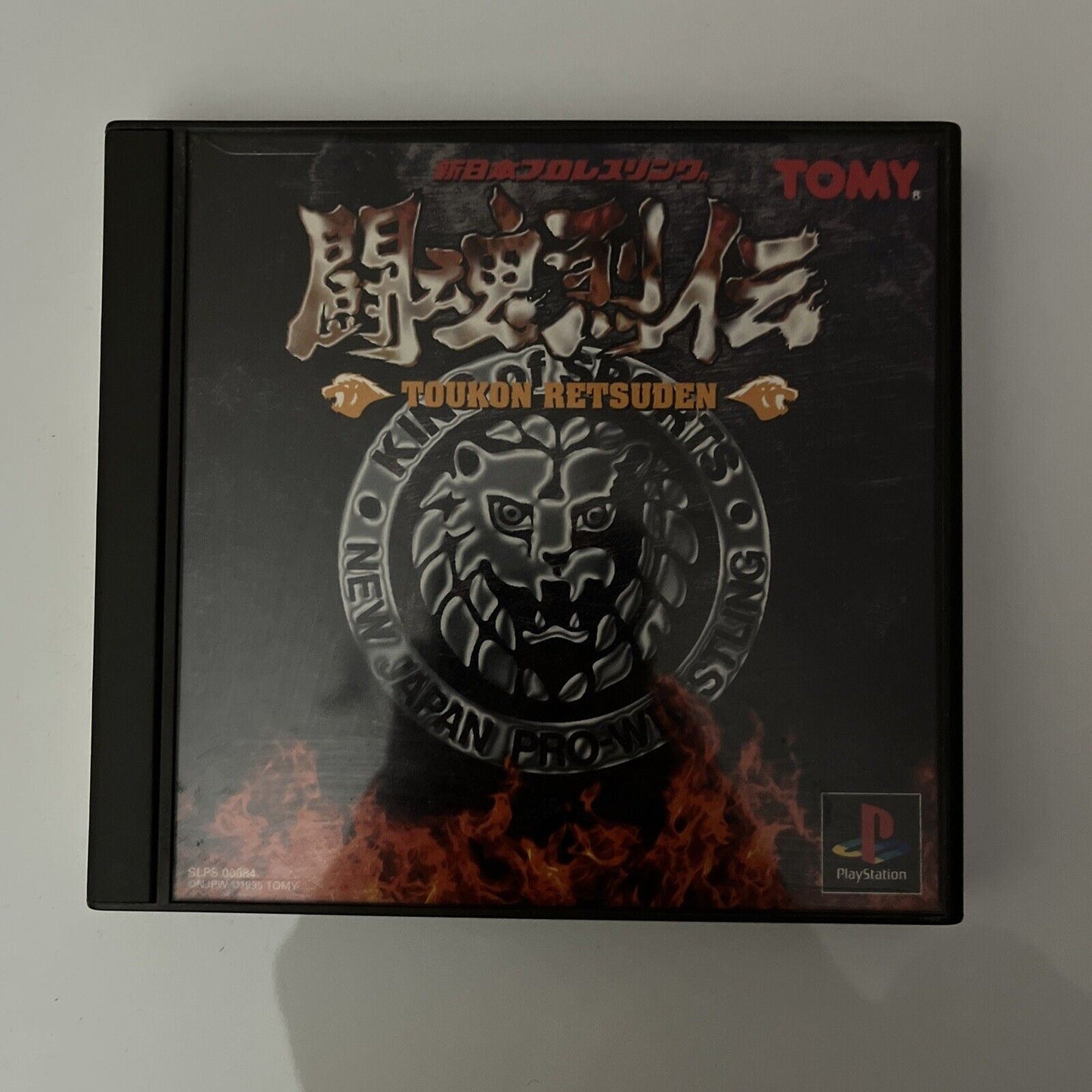 Shin Nihon Pro Wrestling 1 - Toukon Retsuden Sony PlayStation PS1 NTSC-J JAPAN