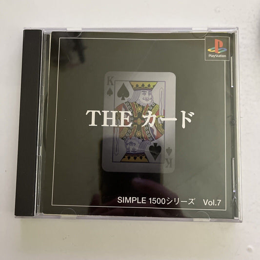 The Card - Sony PlayStation PS1 NTSC-J JAPAN 1998 Game