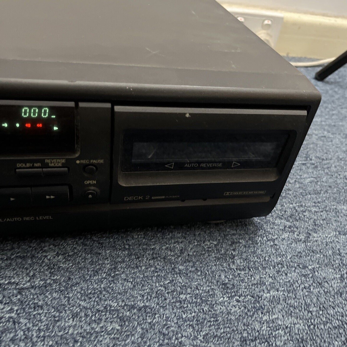 Technics Stereo Cassette Deck RS-TR272 For Parts Or Repair